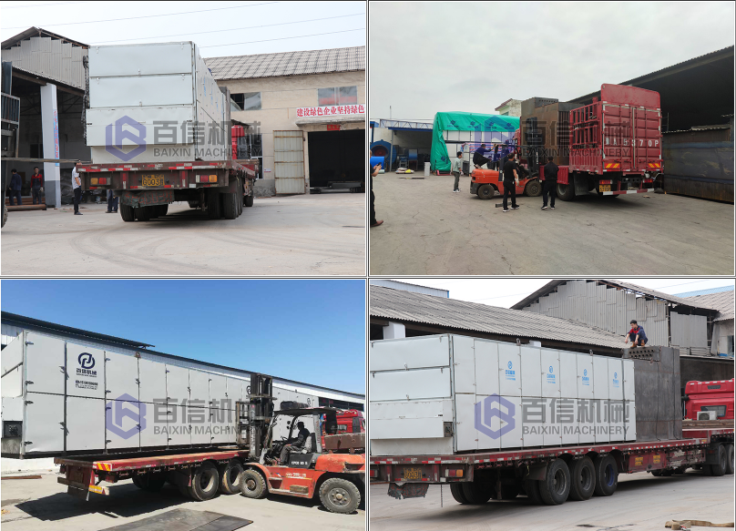 工業辣椒烘干機發貨